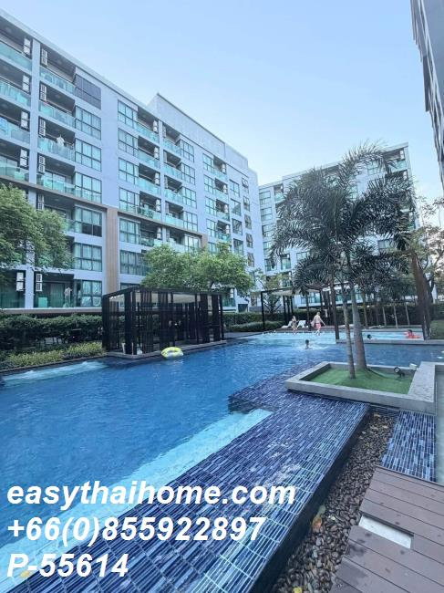รูป P-55614 ให้เช่า (ดิ เอ็กเซล ไฮด์อะเวย์ สุขุมวิท 50) | เฟอร์นิเจอร์ครบ | ใกล้ BTS อ่อนนุช | พร้อมเข้าอยู่ 📞 Line ID: @easythaihome | 085-592-2897 - รูปที่ 12/13