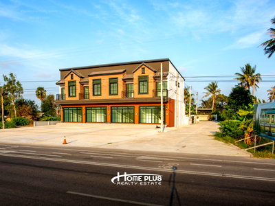 ทาวน์โฮม เพชรบุรี : ทาวน์โฮมใหม่ 2 ชั้น The Flora Ville ชะอำ ทำเลศักยภาพ ติดถนนใหญ่ ใกล้เมืองชะอำ–หัวหิน พร้อมวิวภูเขา