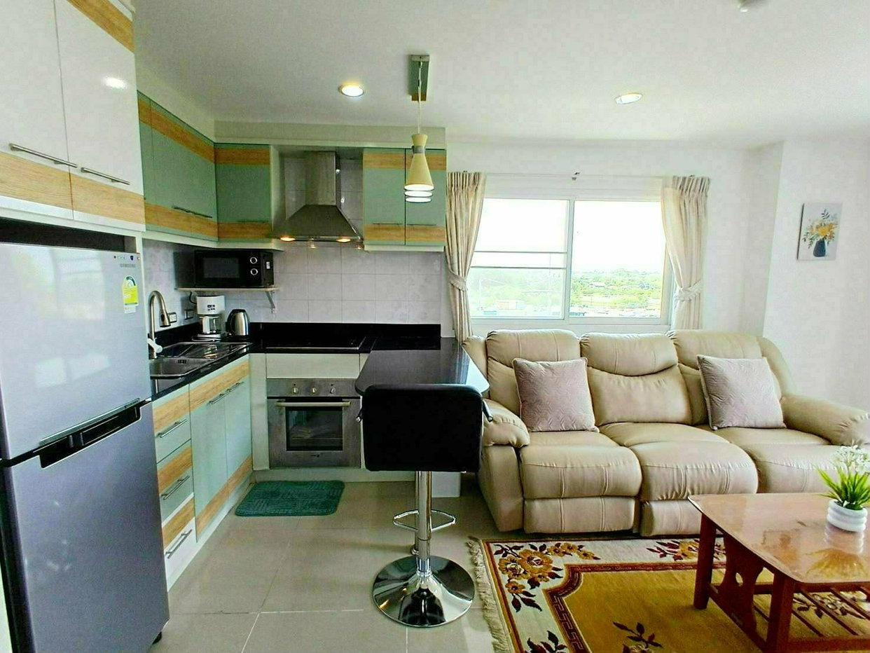 รูป 1 Bedroom Corner Condo for Rent Porchland 2 Jomtien - รูปที่ 6/16
