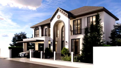 Houses for sale Thepanya Hospital : 🏡 For Sale! Luxury Pool Villa Pimuk Project 4 Sansai 5BR 7BA Fully Furnished 📞 063-664-9056