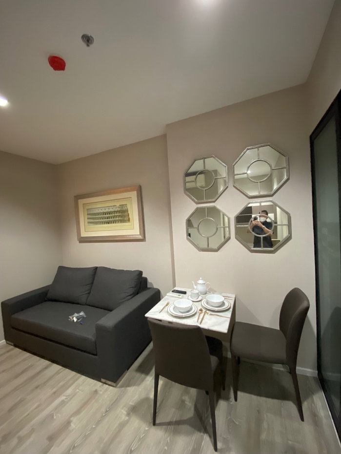 รูป ให้เช่าคอนโดใกล้BTSปากน้ำ Knightsbridge sky river Ocen ชั้น 9 วิวแม่น้ำ เนื้อที่ 31.36 ตรม - รูปที่ 3/14