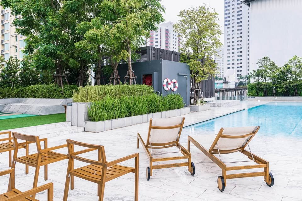 รูป [VR0630] 🔥 27,000/เดือน | FYNN Sukhumvit 31 ขนาด 36 ตร.ม. มีสวนส่วนตัว ระเบียงใหญ่ มีรถรับ-ส่ง BTS อโศก ใกล้ มศว.! 🔥 - รูปที่ 6/11