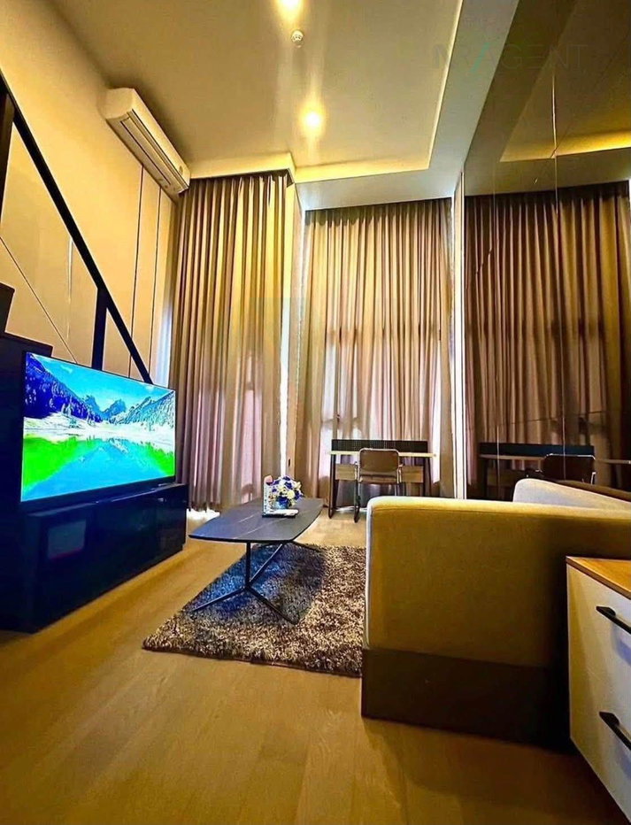 picture 🎉 For Rent Condo PARK ORIGIN CHULA - SAMYAN Building 1, Floor 31,Duplex, Room size 35 sqm - 1/8