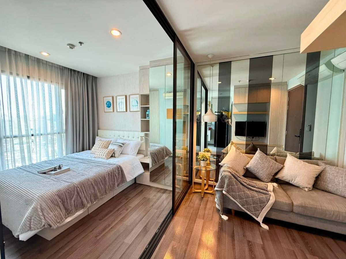 รูป PP26070070 ให้เช่า The Base Park West สุขุมวิท77 1นอน1น้ำ ราคา15,000บ./ด. - รูปที่ 4/10