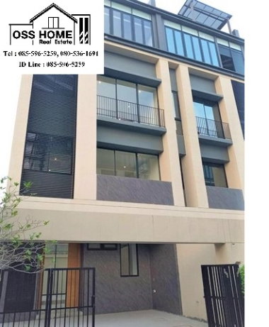 รูป KT381 Home Office 3.5 ชั้นหลังมุม โครงการ ไอ เรส พระราม 9-Aires Rama 9 มีแอร์ทุกห้องรวม 7 เครื่อง จอดรถได้ 2 คันในบ้าน ใกล้ The Nine Center พระราม 9 - รูปที่ 3/24