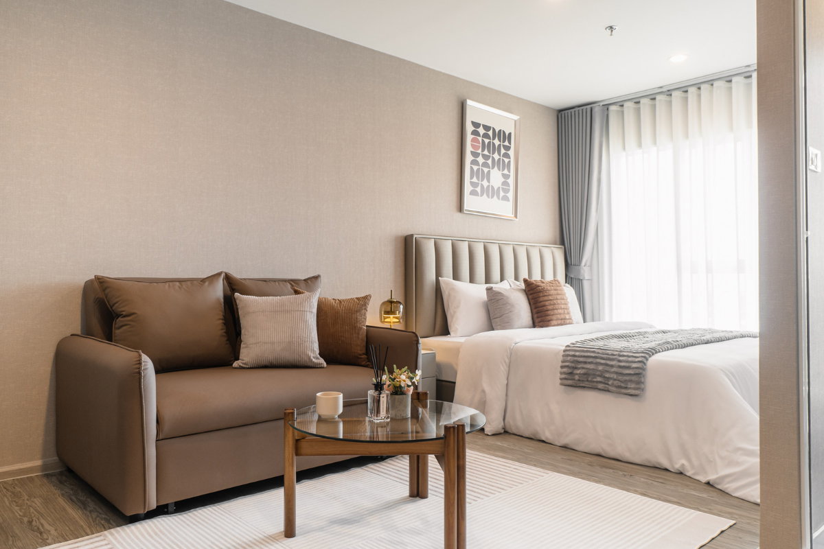รูป ให้เช่า 🔥 Regent home bangna 🔥 เฟอร์นิเจอร์ และ เครื่องใช้ไฟฟ้าครบ ใกล้ BTS บางนา - รูปที่ 5/11