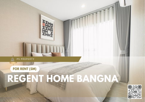 ให้เช่า 🔥 Regent home bangna 🔥 เฟอร์นิเจอร์ และ เครื่องใช้ไฟฟ้าครบ ใกล้ BTS บางนา