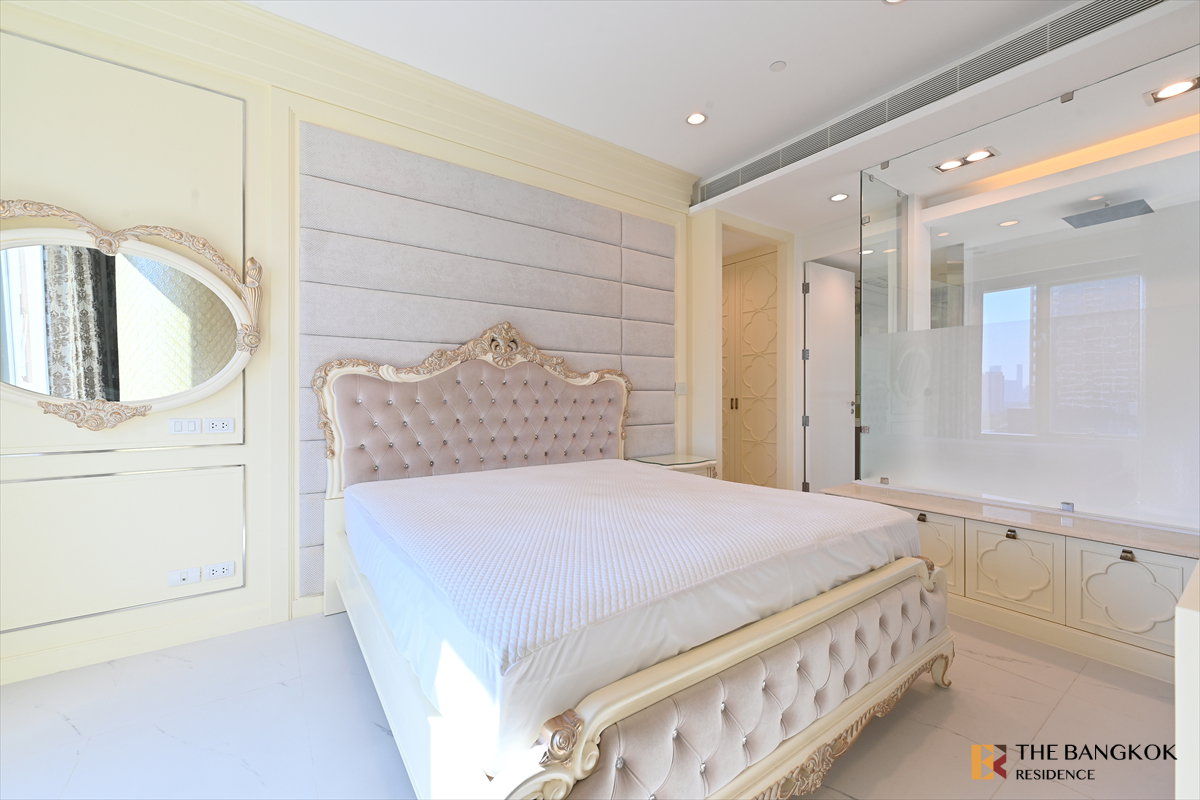 รูป เช่าคอนโด 💎 185 Rajadamri, 2นอน 112.58ตร.ม. 95k 🤎 ห้องสวยสไตล์  Thai Contemporary  ใกล้ BTS ราชดำริ   - รูปที่ 5/13