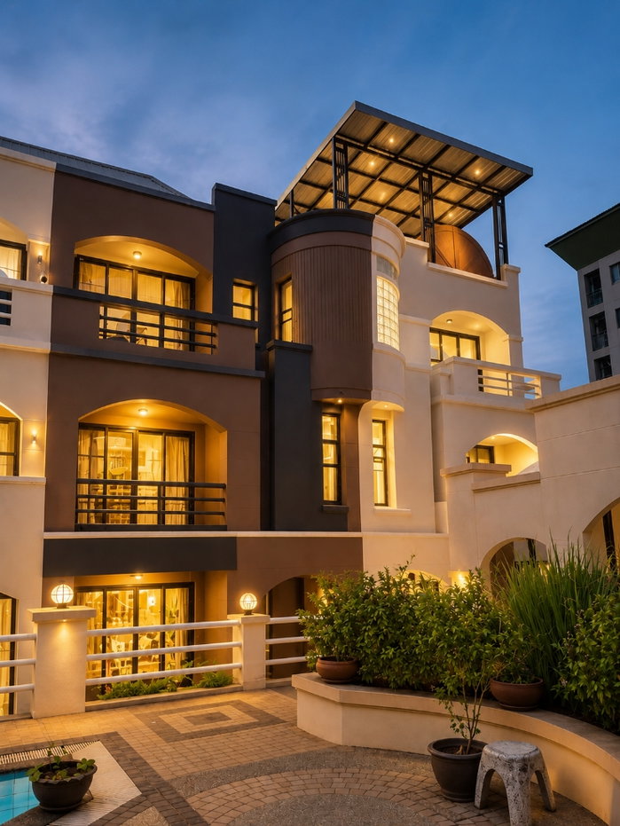 รูป For Rent (ให้เช่า) อาคาร4ชั้นเล่นระดับที่หายาก ซื้อพักอาศัย หรือ เปิดกิจการ ในพื้นที่นี้ พร้อมเฟอร์นิเจอร์ +แอร์ติดตั้งทุกห้อง พร้อมอยู่ - รูปที่ 2/34