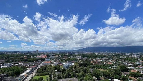 🌿🏙️ ให้เช่า The Base Height Chiang Mai | ชั้นสูง วิวสวย | ตรงข้าม Central Festival | พร้อมเข้าอยู่