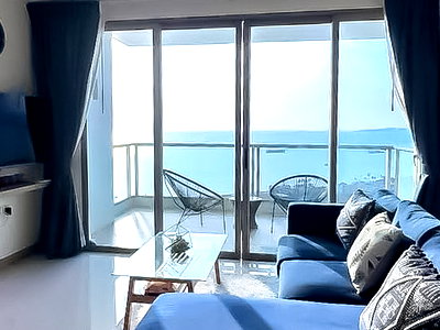 Condos for sale : Sea View Corner Condo for Sale The Riviera Jomtien 2 Bed
