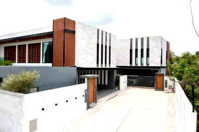 Houses for sale Bang Lamung Chonburi : Luxury pool villa for sale near Mab Prachan Reservoir, Bang Lamung, Chonburi. move in Ready