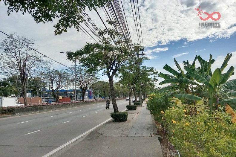 รูป ขายที่ดินเปล่า ติดถนนนิมิตใหม่ 41 ไร่ คลองสามวา เหมาะพัฒนาโครงการ - รูปที่ 6/7