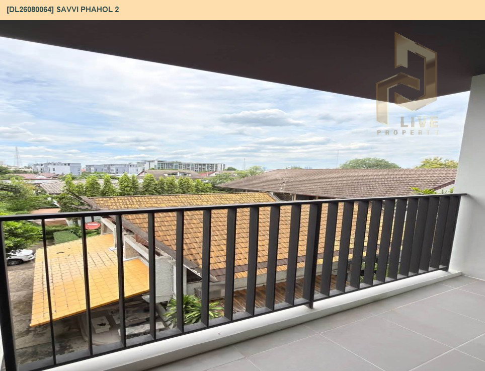 รูป DL26080064 ให้เช่าคอนโด แซฟวี่ พหล 2 (Savvi Phahol 2) ใกล้ - พร้อมเข้าอยู่ โทรด่วน 0638692663 LineID @952jdxxk - รูปที่ 9/9