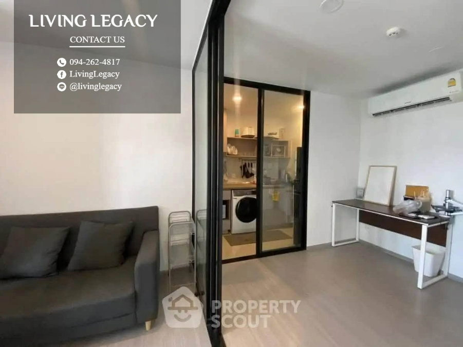 รูป TJ6V62 เช่าด่วน คอนโด Aspire Sukhumvit - Onnut 36 ตร.ม. | ชั้น 8 | 13,500 บาท/เดือน | LINE: @livinglegacy - รูปที่ 7/15