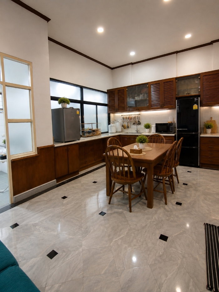 รูป For Rent (ให้เช่า) อาคาร4ชั้นเล่นระดับที่หายาก ซื้อพักอาศัย หรือ เปิดกิจการ ในพื้นที่นี้ พร้อมเฟอร์นิเจอร์ +แอร์ติดตั้งทุกห้อง พร้อมอยู่ - รูปที่ 7/34