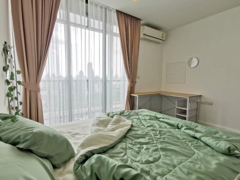 🏙️✨ FOR RENT: A Space ID Asoke–Ratchada — HIGH-FLOOR CITY LIVING WITH STUNNING VIEWS! 💰 Rental Price: 13,500 THB/month