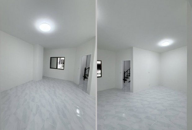 รูป ให้เช่าทาวน์โฮม 4 ชั้น ย่านวงเวียนใหญ่ ซอยกรุงธนบุรี ริมถนนกรุงธนบุรี ติด BTS กรุงธนบุรี / Renovate ใหม่ / อยู่อาศัย หรือ เป็นสำนักงาน จดบริษัทได้ - รูปที่ 16/17
