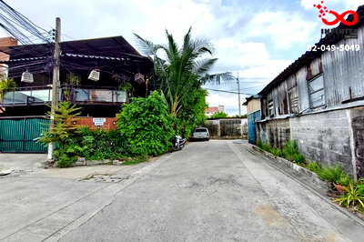 ที่ดิน ตะวันนา : ขายที่ดิน 23 ตรว. ถนนเสรีไทย ซอยเสรีไทย 43 แยก 1 แปลงมุม ใกล้รถไฟฟ้าสายสีเหลือง