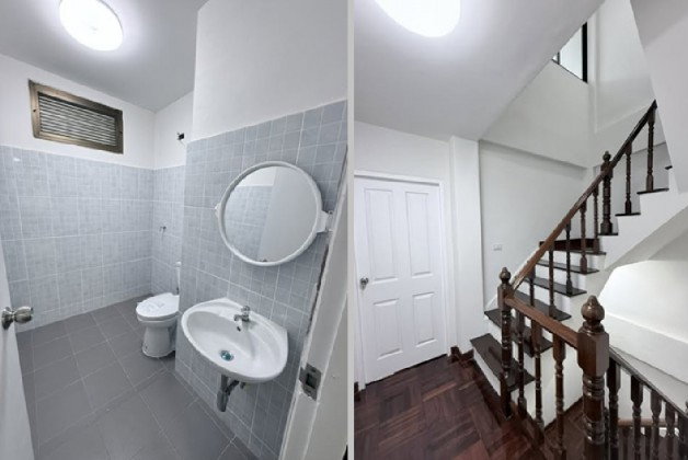 รูป ให้เช่าทาวน์โฮม 4 ชั้น ย่านวงเวียนใหญ่ ซอยกรุงธนบุรี ริมถนนกรุงธนบุรี ติด BTS กรุงธนบุรี / Renovate ใหม่ / อยู่อาศัย หรือ เป็นสำนักงาน จดบริษัทได้ - รูปที่ 17/17