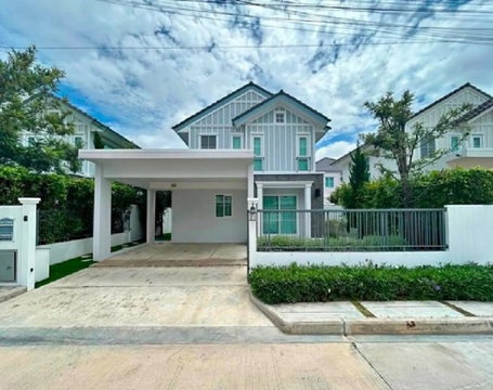 ให้เช่าบ้านเดี่ยว 2 ชั้น โครงการ วิลาจจิโอ 2 Villaggio 2 ศรีนครินทร์-บางนา ถนนบัวนครินทร์ / ใกล้ เมกะบางนา 5 นาที / เฟอร์นิเจอร์ครบ / อยู่อาศัย