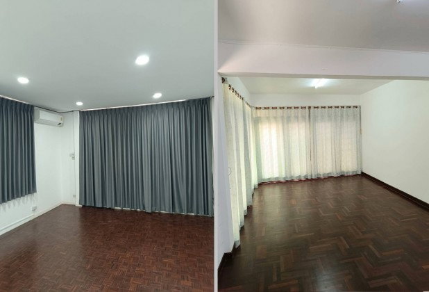 รูป ให้เช่าบ้านเดี่ยว 2 ชั้น หมู่บ้านราชตฤณมัย ริมถนนพหลโยธิน ใกล้ BTS พหลโยธิน 59 / Renovate ใหม่ / ไฟฟ้า 3 เฟส /อยู่อาศัย หรือ เป็นสำนักงาน จดบริษัทได้ - รูปที่ 11/12
