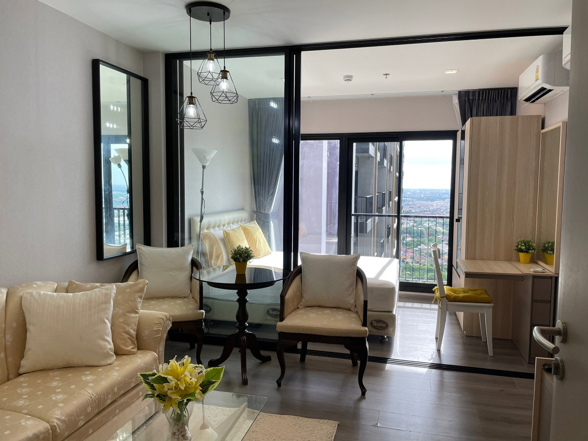 รูป S1535 คอนโด The Politan Rive (เดอะ โพลิแทน รีฟ) ห้องสวย เฟอร์ครบ ราคาพิเศษ - รูปที่ 5/12