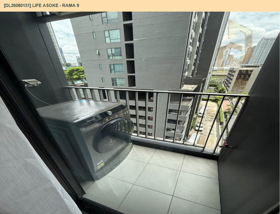 รูป DL26080131 ให้เช่าคอนโด ไลฟ์ อโศก - พระราม 9 (Life Asoke - Rama 9) ใกล้ MRT พระราม 9 พร้อมเข้าอยู่ โทรด่วน 0614453194 LineID @952jdxxk - รูปที่ 6/6
