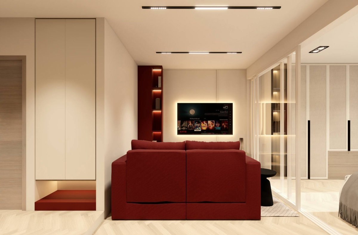 รูป 🏢✨ ขายคอนโดห้อง Penthouse ทำเลย่านเศรษฐกิจ เหมาะสำหรับอยู่อาศัยหรือลงทุน ✨🏢  C1MG100304 - รูปที่ 2/14
