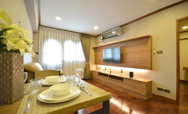 รูป 🌟 Thonglor Tower ( 260725) Size 50 SQ.M Type 1 Bedroom 1 Bathroom On the 12thFloor  Rental.15,000 THB - รูปที่ 2/5
