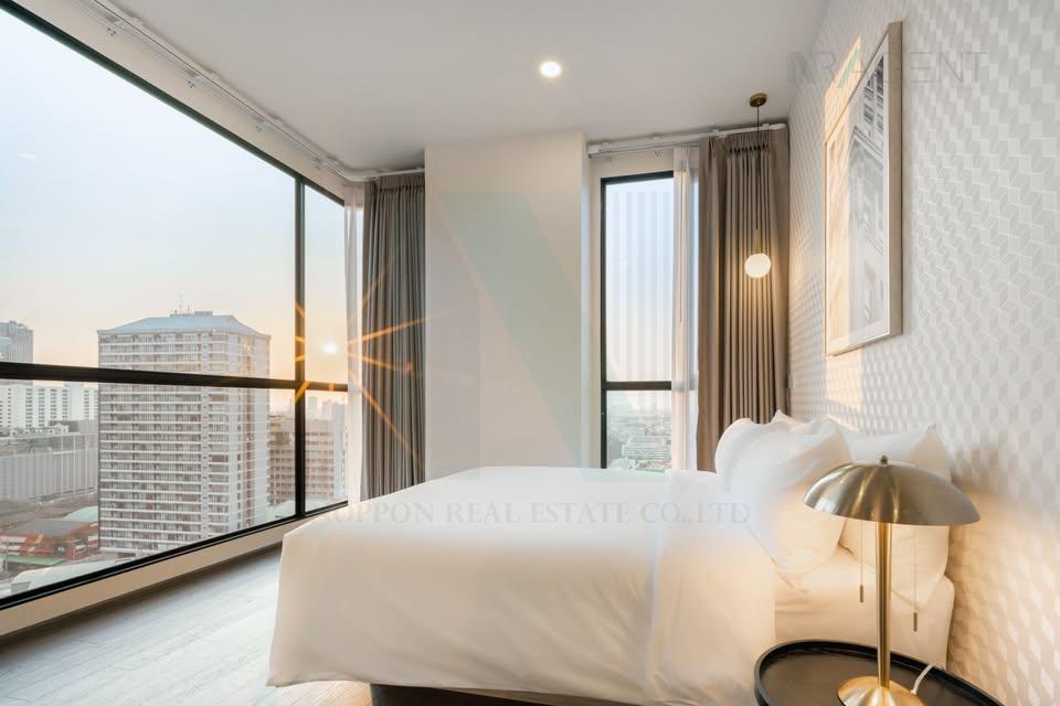 picture ðš For Rent Condo PARK ORIGIN PHAYATHAI Building 1, Floor 6,2 bed room, Room size 55 sqm - 7/8