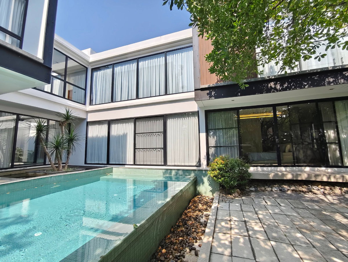 picture POOL VILLA, BAAN WANG TARN 2, Elegant 2-Storey Modern Contemporary Pool Villa. - 5/56