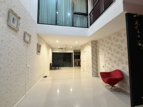 รูป ให้เช่าทาวน์โฮม 3 ชั้น หมู่บ้านอีโค สเปซ Eco Space เกษตร-นวมินทร์ แอร์ 4 เครื่อง เฟอร์นิเจอร์บางส่วน อยู่อาศัย หรือ Home Office จดบริษัทได้ - รูปที่ 4/15