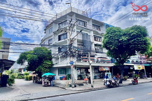 ขายอาคารพาณิชย์ 4.5 ชั้น 25 ตร.ว. ติดถนนประชาสุข ประชาสงเคราะห์ 47 ดินแดง ใกล้ MRT ห้วยขวาง