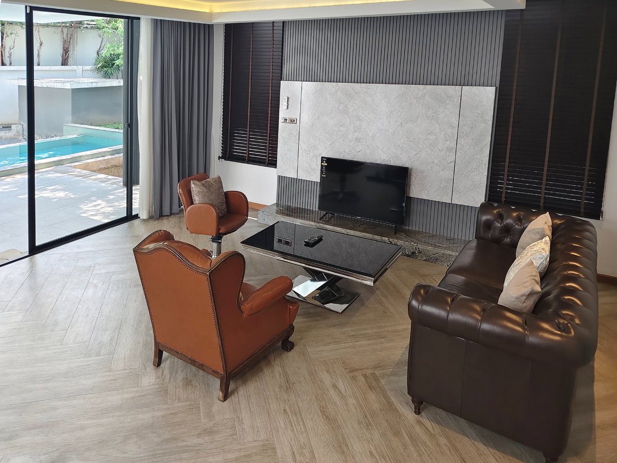 picture POOL VILLA, BAAN WANG TARN 2, Elegant 2-Storey Modern Contemporary Pool Villa. - 7/56