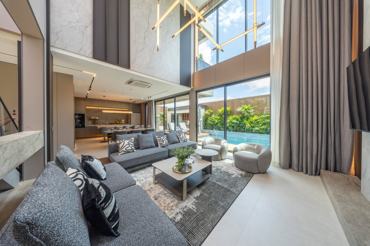 รูป ขายบ้านหรู Smart Home พัทยา 2 ชั้น 5 ห้องนอน พร้อมสระว่ายน้ำส่วนตัว เฟอร์นิเจอร์ครบ ทำเลศักยภาพ - รูปที่ 3/30