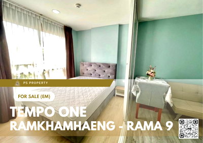 ขายคอนโด : ขายด่วน ✨ Tempo One Ramkhamhaeng - Rama 9 ✨ เฟอร์นิเจอร์ และ เครื่องใช้ไฟฟ้าครบ 