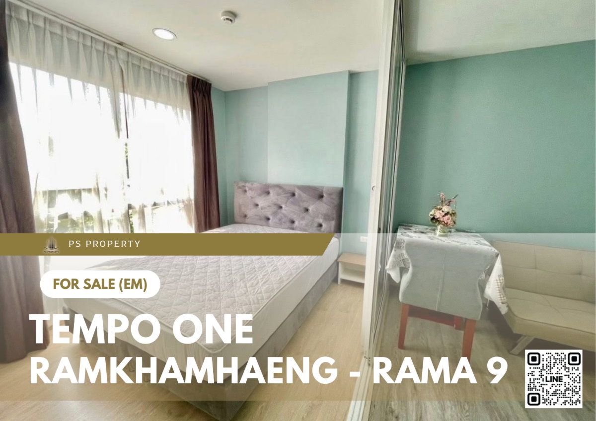 รูป ขายด่วน ✨ Tempo One Ramkhamhaeng - Rama 9 ✨ เฟอร์นิเจอร์ และ เครื่องใช้ไฟฟ้าครบ  - รูปที่ 1/10