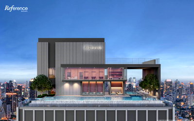 ขายคอนโด : 🔥RARE UNIT🔥Reference Ekkamai 1BR PLUS | High Floor with nice view | Sell before transfer at original contract price– Best Deal, Near BTS Ekkamai
