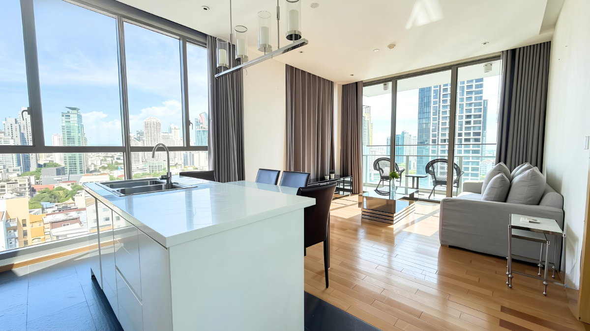 รูป 🔥 Aequa Sukhumvit 49 ห้องหรู 1 ห้องนอน ชั้น 17 ขนาด 60 ตร.ม. ใกล้ BTS พร้อมพงษ์ เพียง 53,000 บาท/เดือน พร้อมเข้าอยู่! 🏙️✨ - รูปที่ 4/9