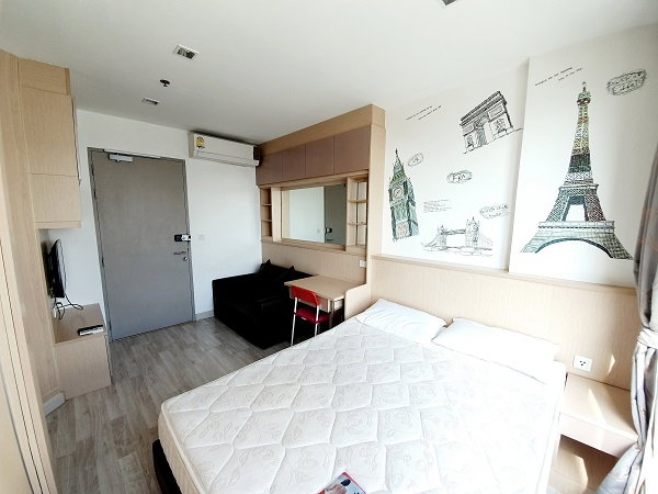 รูป 🔔New🔔 ให้เช่าห้องสวย ระเบียงหันทิศใต้ ห้องไม่ร้อน ที่ Ideo Mobi Sukhumvit 81 - รูปที่ 3/7