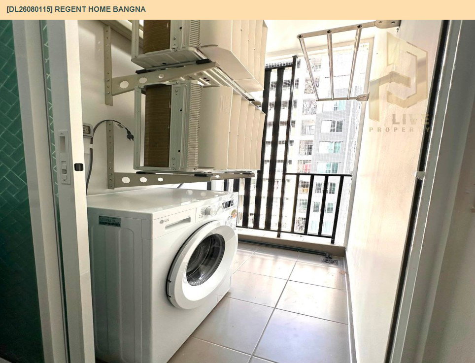 รูป DL26080115 ให้เช่าคอนโด รีเจ้นท์ โฮม บางนา (Regent home bangna) ใกล้ BTS บางนา พร้อมเข้าอยู่ โทรด่วน 0653619502 LineID @952jdxxk - รูปที่ 10/10