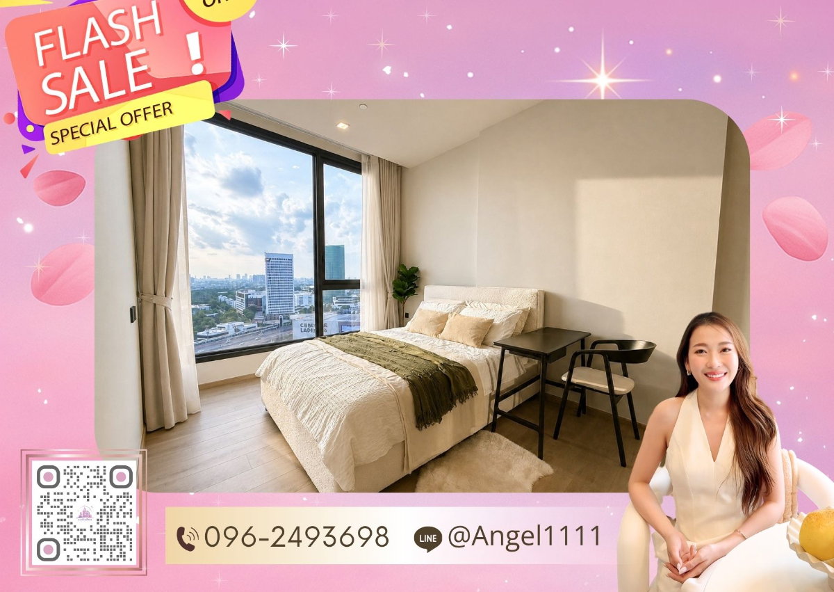 รูป ✨🦄 Ready to move 🦄✨ The Crest Park Residences เฟอร์ครบจบในที่เดียว โทร 096-2493698 (TCR0166) - รูปที่ 1/17
