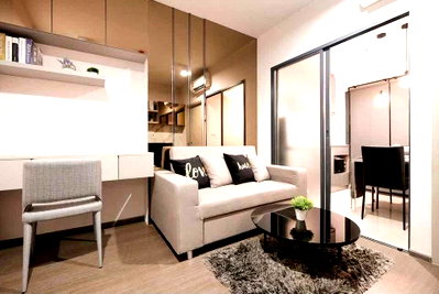 Condos for rent : For Rent  🏢✨  Life Asoke-Rama 9 Near MRT Rama9 Interested, add Line @255ghzjq. Add @ too. ꔛ