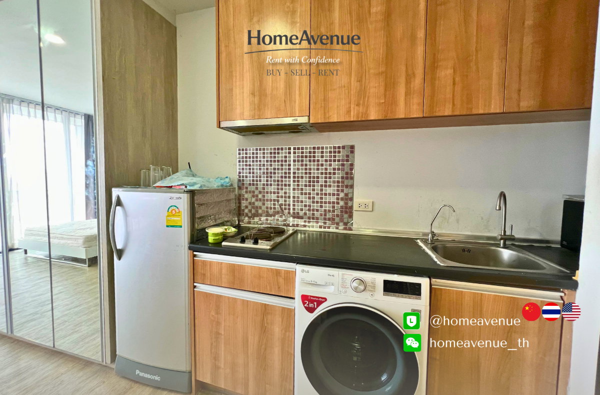 picture Highlight✨ 1-Bedroom (Studio) 🚇 Near MRT Ladprao💥📲 Line: @homeavenue ⭐HA-394 - 3/6