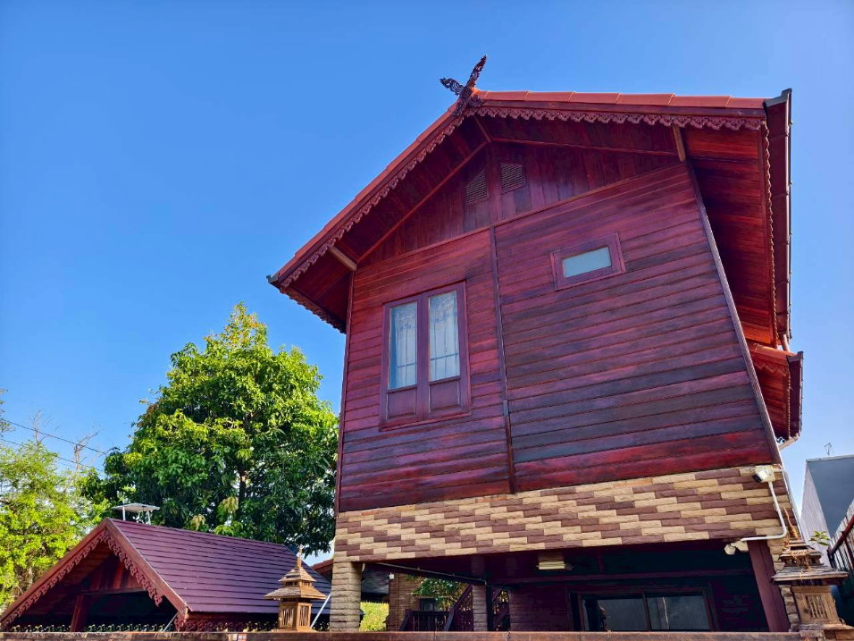 รูป ขายบ้านทรงไทย รามคำแหง68 ขายบ้านทรงไทยประยุกต์ งดงามดั่งงานศิลป์ ทำเลทองรามคำแหง 68 แปลงมุม  - รูปที่ 32/38