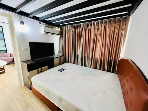 📌 For Rent Condo BLOSSOM CONDO @ FASHION Building 1, Floor 14,Duplex 2 bed room, Room size 46 sqm