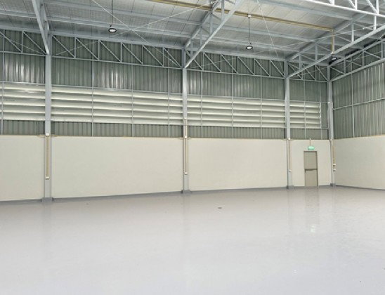 รูป ให้เช่าโกดังพร้อมสำนักงาน พื้น epoxy / ซอยรามอินทรา / ห่าง BTS วัชรพล ประมาณ 500 เมตร /พื้นที่โกดัง 400 ตารางเมตร / รถใหญ่เข้าออกได้ - รูปที่ 8/10
