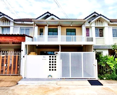 ทาวน์โฮม นนทบุรี : บ้านสวย หน้าบ้านโล่ง จอดรถสบาย ๆ  #หมู่บ้านพฤกษา 76  บางใหญ่ แก้วอินทร์  ตลาดพระปิ่น 3   ใกล้เซ็นทรัล เวสเกต