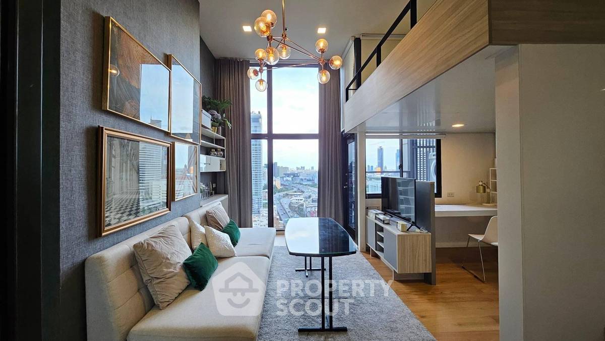 picture 16th-Floor 1-BR At Chewathai Residence Asoke Near ARL Makkasan (ID 1544926) - 3/8